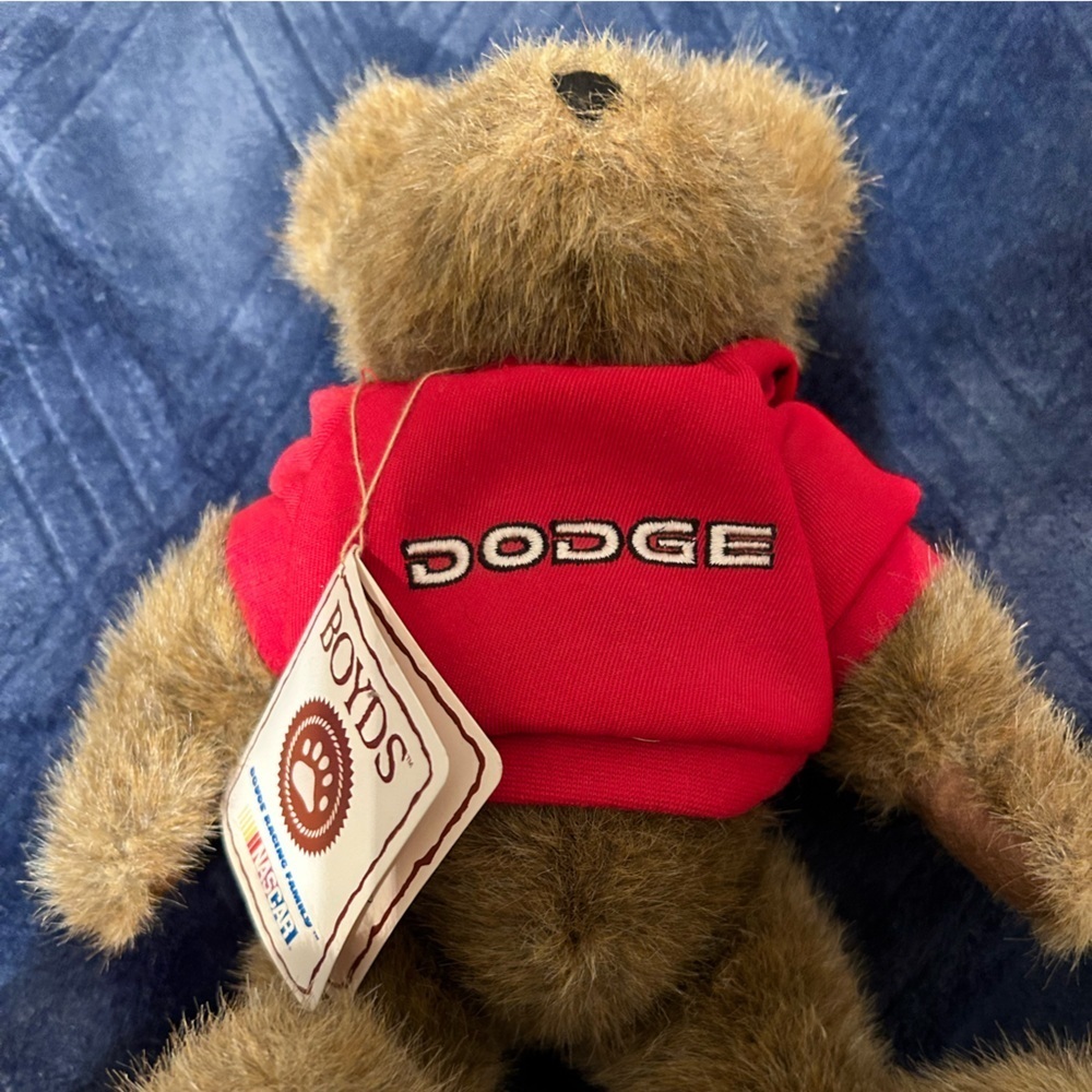 Nascar Dodge #9 Teddy Bear Boyd's Collection Red Kasey Kahne Jointed Teddy Bear
